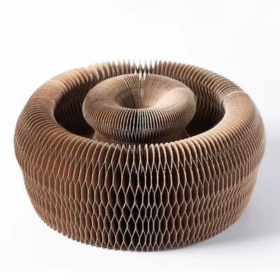 FurryFusion Panneau griffure pour chat, en carton ondulé