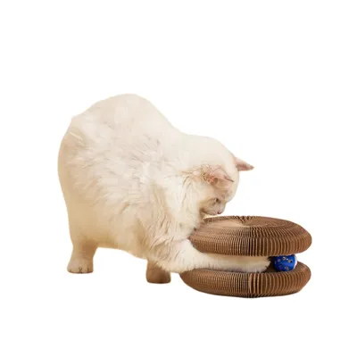 FurryFusion Panneau griffure pour chat, en carton ondulé