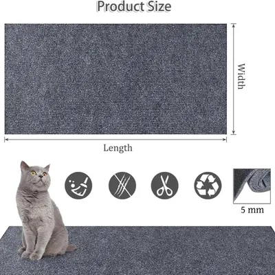 FurryFusion Griffoir auto - adhésif pour chat