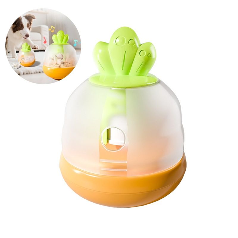 FurryFusion - Jouet à nourriture pour chien en forme de carotte