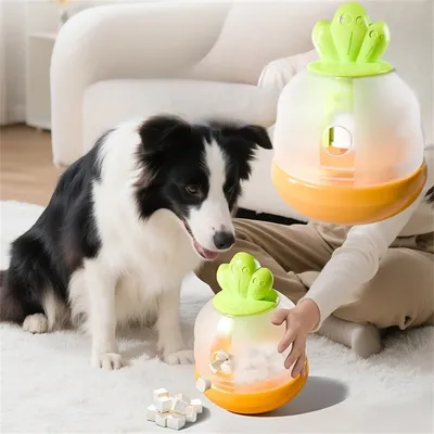 FurryFusion - Jouet à nourriture pour chien en forme de carotte