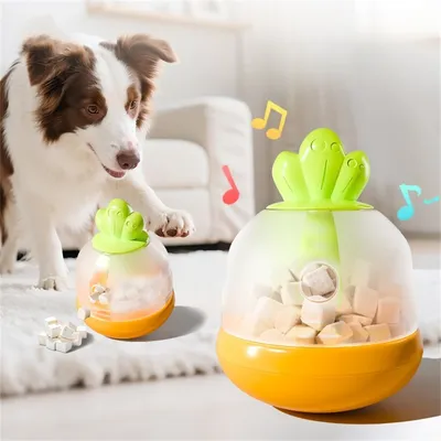 FurryFusion - Jouet à nourriture pour chien en forme de carotte