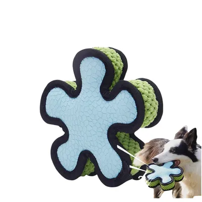 FurryFusion - Ballon oval de latex et velours pour chien