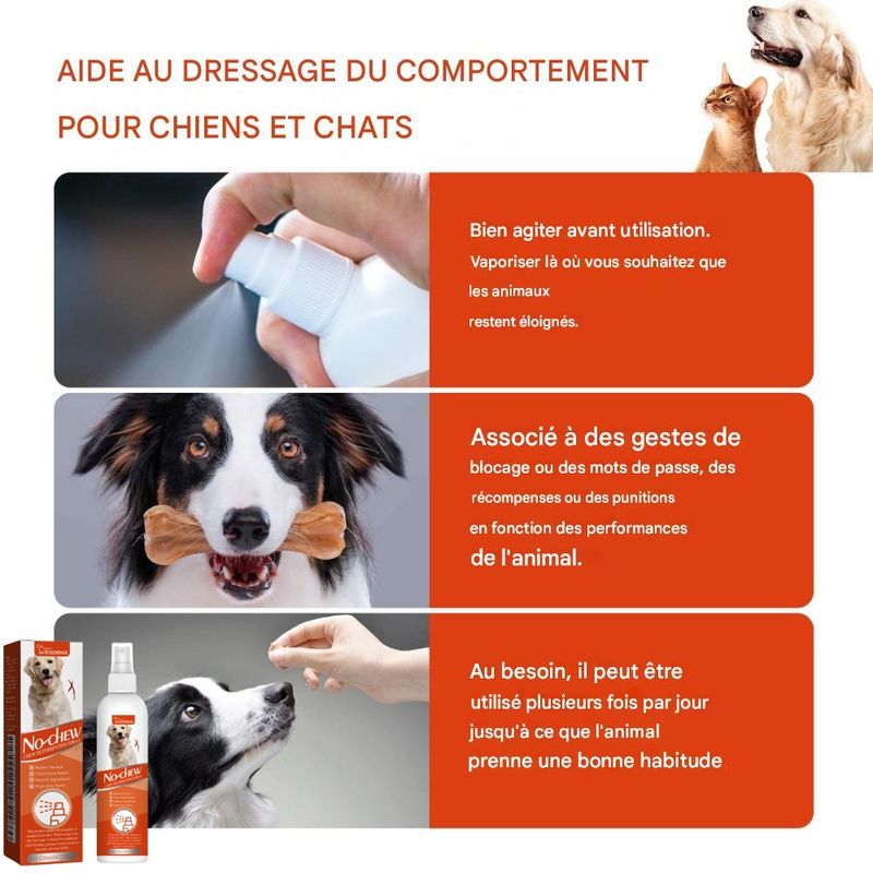 FurryFusion Spray anti-griffures pour chien
