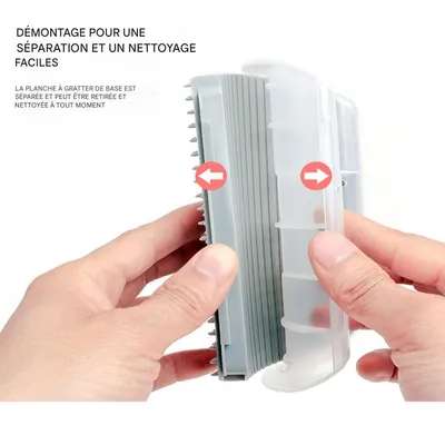 FurryFusion Accessoire de gratte-poing et de massage pour chats et chiens