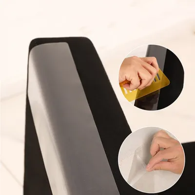 FurryFusion Pellicule anti-griffes pour meubles, transparente en PVC