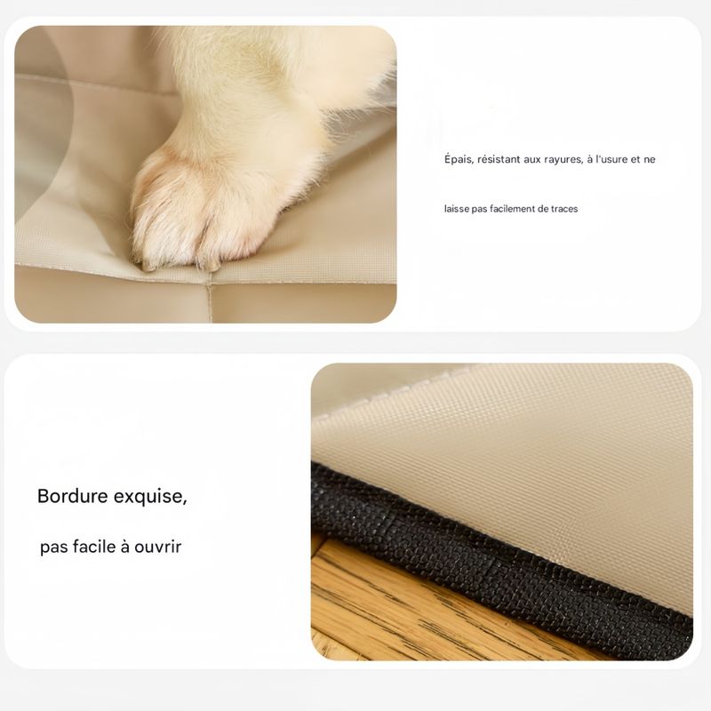 FurryFusion Tapis de couchage lavable pour chien