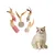 FurryFusion Ensemble de jouets en tressé pour chats, 5 pièces FurryFusion Ensemble de jouets en tressé pour chats, 5 pièces