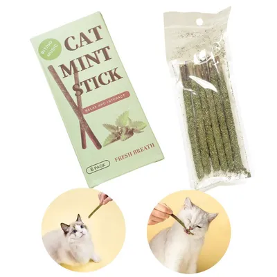 FurryFusion Golosinas para gatos con sabor a menta