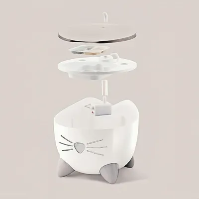 Pixi - Fontaine à eau pour chat - 2,5 L