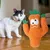 FurryFusion Jouet de peluche cactus pour chat