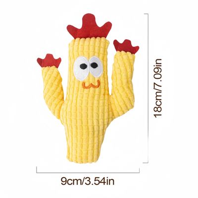 FurryFusion Jouet de peluche cactus pour chat