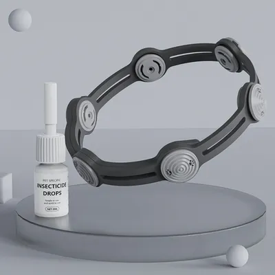 FurryFusion Collier antiparasite ajustable pour chats et chiens