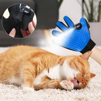 FurryFusion Gants d'épilation pour animaux