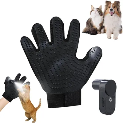 FurryFusion Gants d'épilation pour animaux