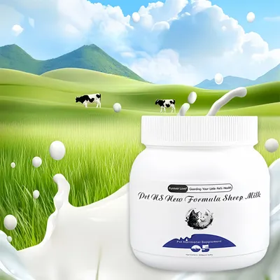 FurryFusion Lait de chèvre en poudre de compagnie 400g