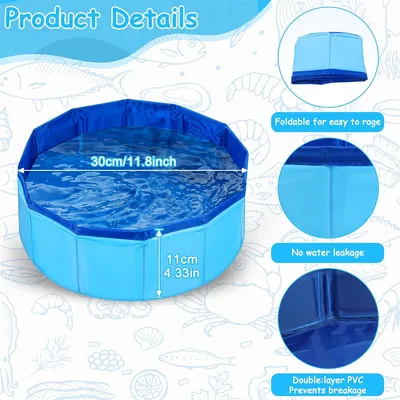 UAMLY Jouet de piscine pliable pour chat