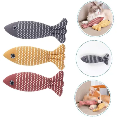 UAMLY Jouet pour chat en forme de poisson