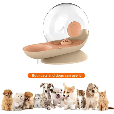 UAMLY Fontaine à eau pour chat et escargot