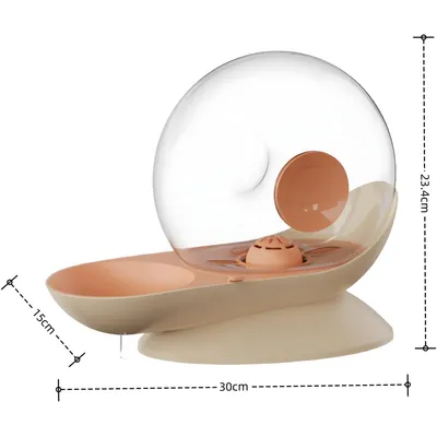 UAMLY Fontaine à eau pour chat et escargot