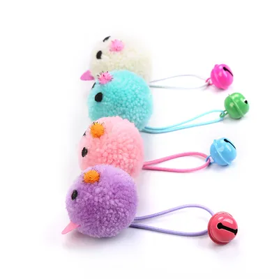 UAMLY Souris à grelots Jouet pour chats