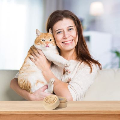 UAMLY Boîte souvenir commémorative pour animaux de compagnie