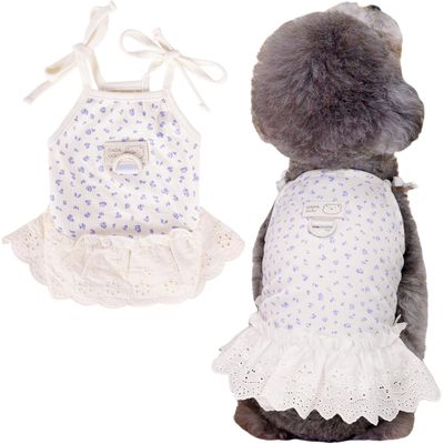 UAMLY Vêtement été robe pour chien