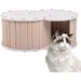 UAMLY Lit pour chat à double trou