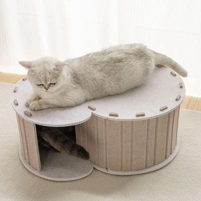 UAMLY Lit pour chat à double trou