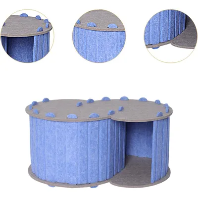 UAMLY Lit pour chat à double trou