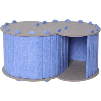 UAMLY Lit pour chat à double trou