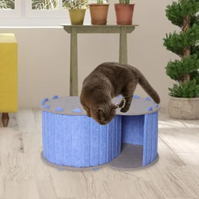 UAMLY Lit pour chat à double trou