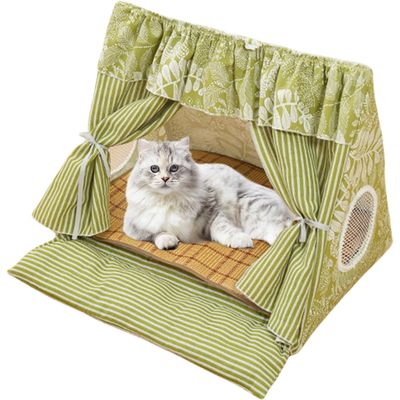 UAMLY Cama con tienda de campaña para gatos