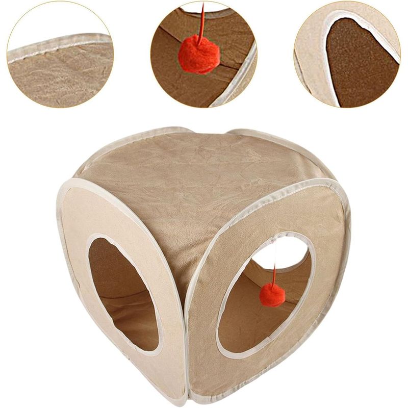 UAMLY Maison pour chat cubique