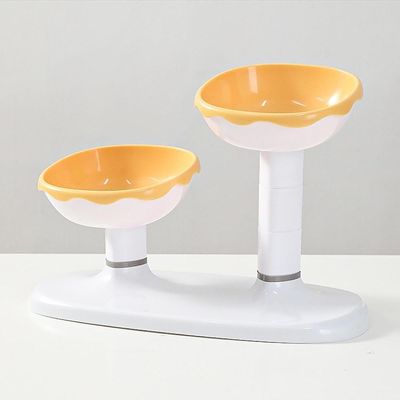 UAMLY Gamelle pour chat à double compartiment