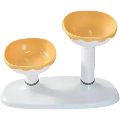 UAMLY Gamelle pour chat à double compartiment UAMLY Gamelle pour chat à double compartiment