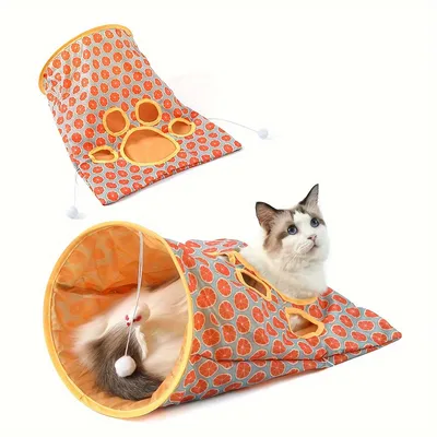 UAMLY Jouet tunnel pour chat