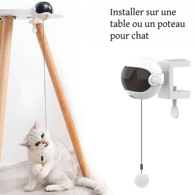 FurryFusion Jouet électrique avec balle de levage pour chats