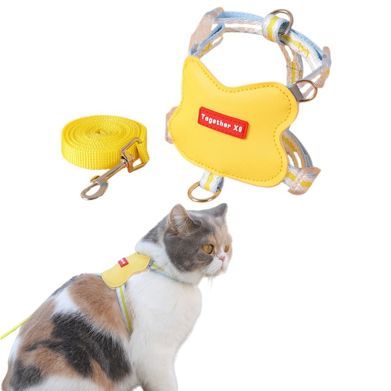 FurryFusion Harnais de traction pour chat