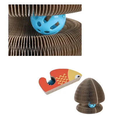 FurryFusion Planche à gratter déformable pour chat