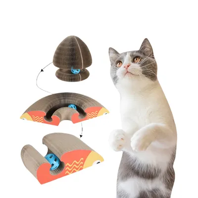 FurryFusion Planche à gratter déformable pour chat FurryFusion Planche à gratter déformable pour chat