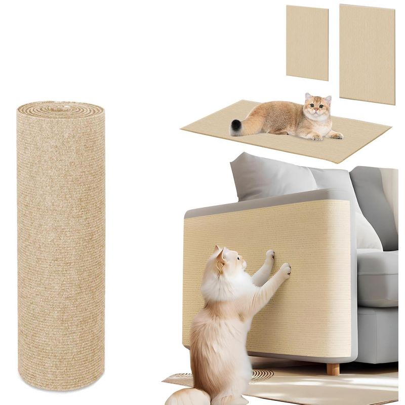 UAMLY Tapis griffoir autocollant pour chat