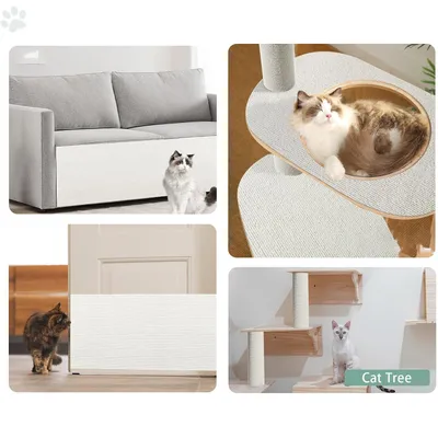 UAMLY Tapis griffoir autocollant pour chat