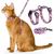 UAMLY Ensemble Harnais et Laisse pour Chat