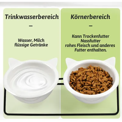 UAMLY Gamelle en céramique pour chat