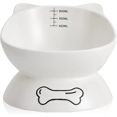 UAMLY Gamelle surélevée en céramique pour Chat