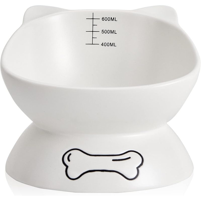 UAMLY Gamelle surélevée en céramique pour Chat