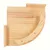 UAMLY Perchoir mural en bois massif pour chat