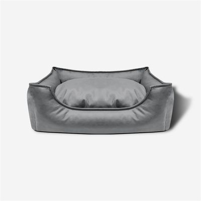 IntiMeg Cesta, sofá y cama para perros de piel sintética impermeable