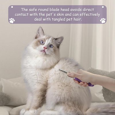 UAMLY Brosse à poils longs pour animaux de compagnie